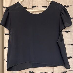 Reformation - Flowy Black Top
